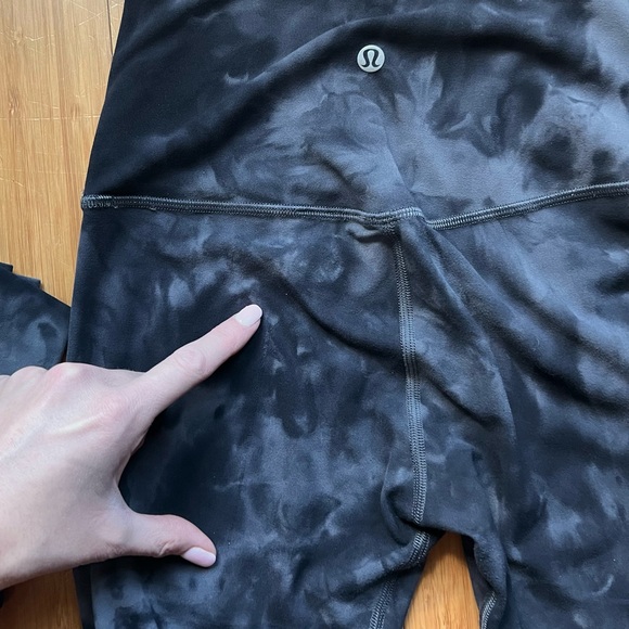 Lululemon Diamond Dye Align Crop 21” - Picture 3 of 3